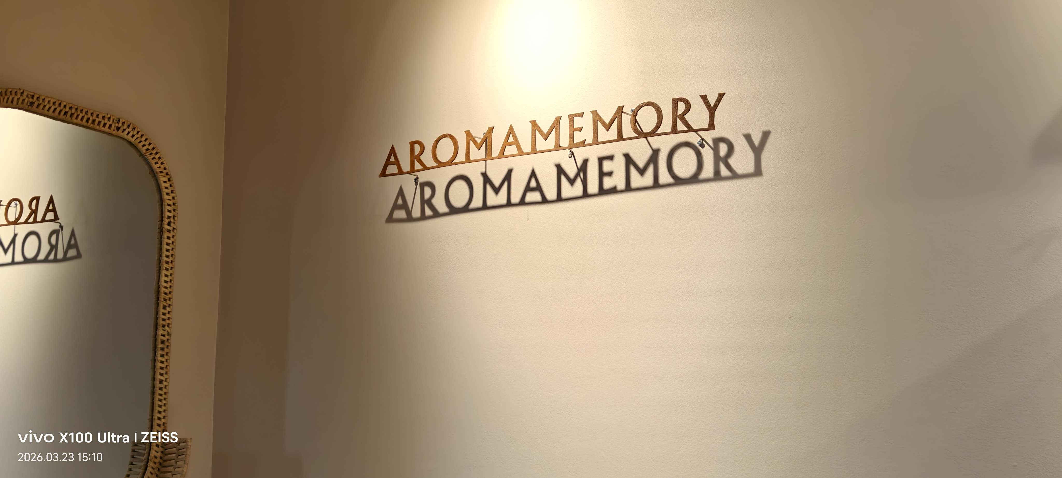 Intérieur du salon Head Spa AROMAMEMORY, ambiance végétale et apaisante